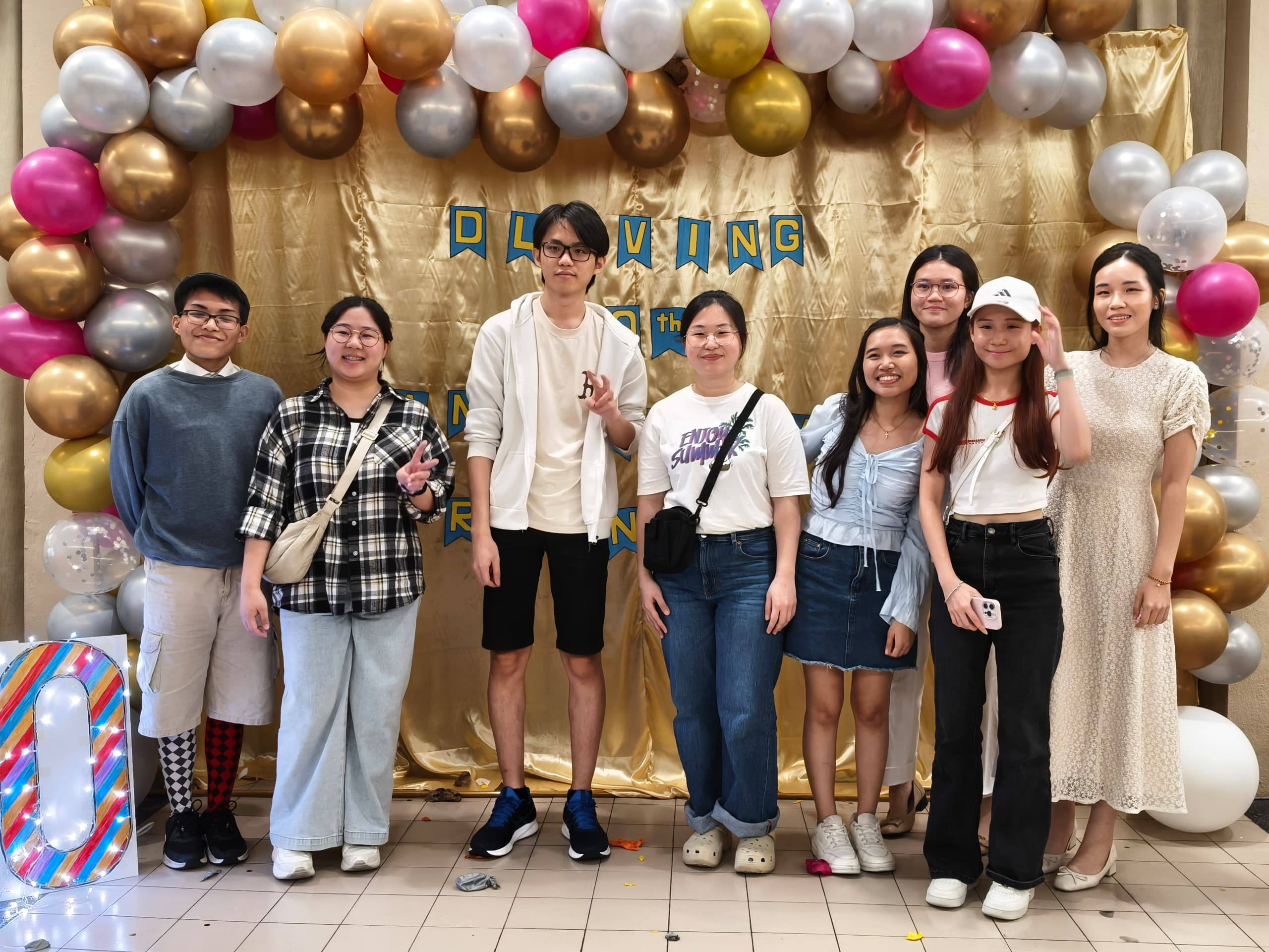 Former D Loving children reunited as young adults at the twentieth anniversary