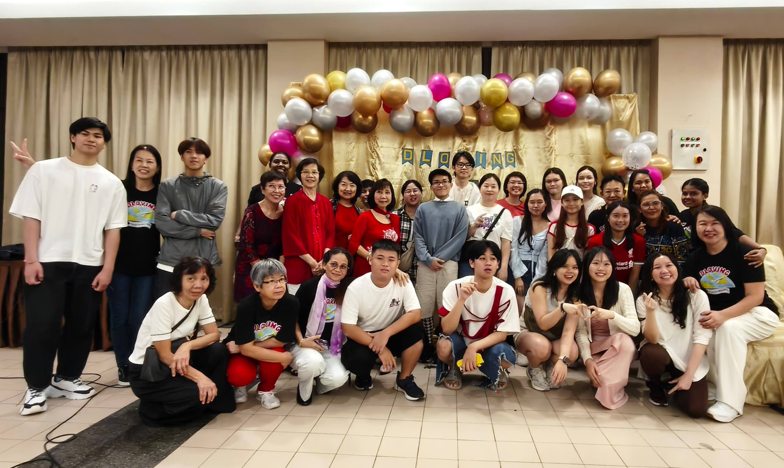 Former D Loving children and team members gathered at the twentieth-anniversary reunion